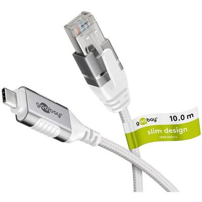 goobay Adapterkabel USB-C 3.1/RJ45 weiß 10.0 m Image