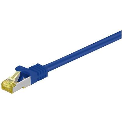 goobay Netzwerkkabel RJ-45 1.0 m blau blau Image