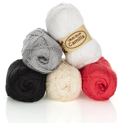 Woll Butt Baumwollgarn Camilla – 100 g Image