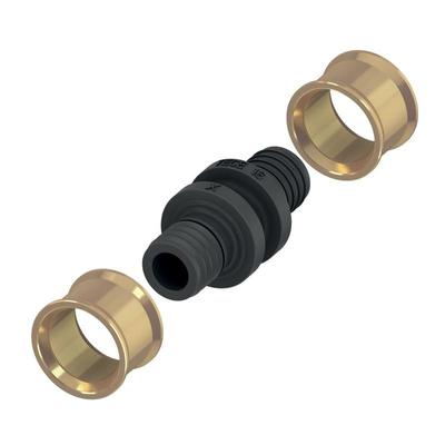Floor Druckhülsenkupplung 16mm für Al-RT inklusive Druckhüls. nur für Rohre 771516xx - Tece Image