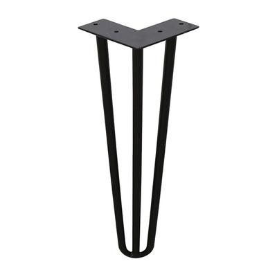 4x Hairpin Legs Tischbeine Tischgestell Metalltischbeine Haarnadelbeine Moebelfuesse Tischkufen Image