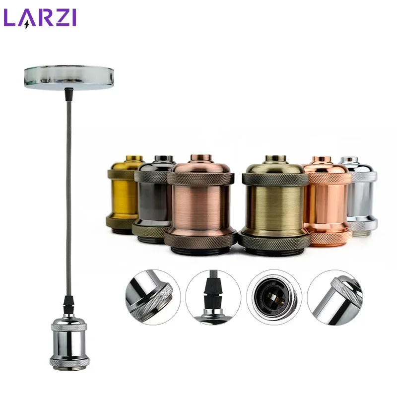 1-10PCS E27 Schraube Vintage Lampe Stand Glühbirne Sockel Halter Adapter Basis Kappe Sockel Edison Schraube lampe Befestigungs Basis