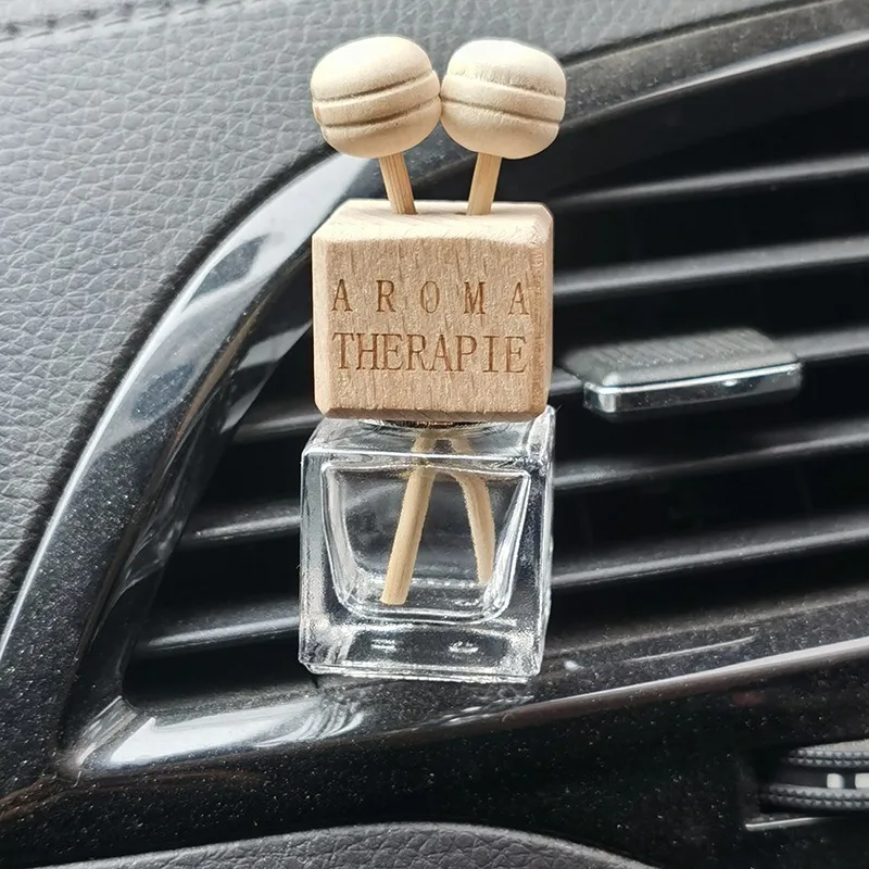 Empty Bottle, Empty Essential Oil Diffuser Bottle Car Air Purifier, Car Perfume Diffuser Bottle Aromatherapy Fragrance Ornament