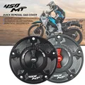 Per CFMOTO 450MT 450 MT CF MT450 Moto Benzina Tappo di Copertura Modificato In Lega di Alluminio A Sgancio Rapido Coperchio del Serbatoio Del Carburante