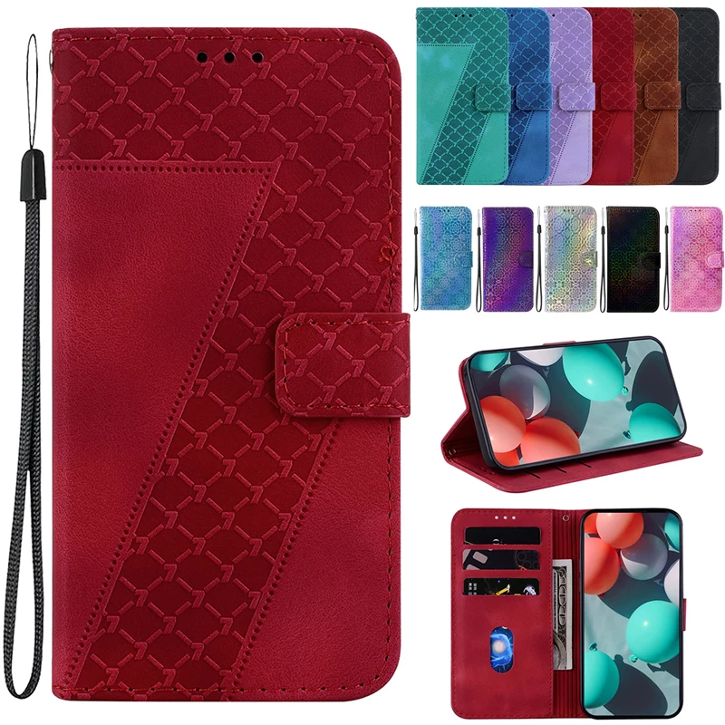 Luxus Leder Brieftasche Fall Für Tecno Camon 16 18 19 20 30 Pro Premier 4G 5G camon 12 15 17P 19 Neo Flip Anti-Fall Telefon Abdeckung Image