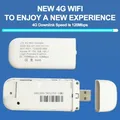 Router WIFI portatile wireless 4G LTE Dongle USB Modem Stick Banda larga mobile 2.4G 150Mbps Supporto senza driver Dispositivi multipli