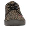 Schnürschuh RIEKER, Damen, Gr. 41, braun (leo), Lederimitat, animal-print, sportlich, Schuhe, Sneaker, Halbschuh, Casual-Schnürer mit weicher Innensohle