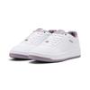 Sneaker PUMA "COURT CLASSY", Gr. 38, puma weiß, plum jam, puma silber, Synthetik, sportlich, Schuhe