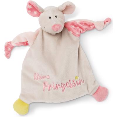 Schmusetuch NICI "My first NICI Kollektion, Maus, Kleine Prinzessin", Baby, rosa, Polyester, Schnuffeltücher, mit aufgestickten Augen Image