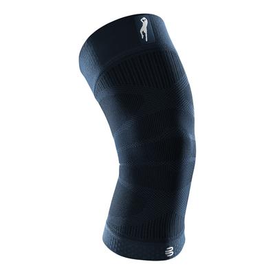 Kniebandage BAUERFEIND "Sports Compression Knee Support", Herren, Gr. S, blau (navy), Obermaterial: 57% Baumwolle, 41% Polyester, 2% Elasthan, Bandagen, mit Kompression