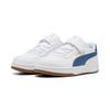 Sneaker PUMA "CAVEN 2.0 AC+ PS", Kinder, Gr. 28, puma weiß, schwarz indigo, gum, mehrfarbig, sportlich, Schuhe