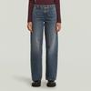 Loose-fit-Jeans G-STAR "Judee Loose Wmn", Damen, Gr. 32, Länge 32, schwarz (antic sand blast), Denim/Jeans, Obermaterial: 100% Baumwolle, casual, loose fit, Jeans, mit innenliegender Münztasche