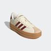 Sneaker ADIDAS SPORTSWEAR "VL COURT BOLD", Gr. 40, sanftes weiß, shadow rot, crystal sand, Leder, Synthetik, sportlich, Schuhe, Design auf den Spuren des adidas Gazelle Bold, Topseller
