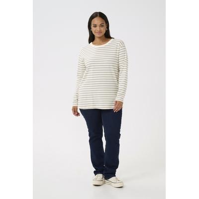 Langarm-Shirt Loose fit white grey Image
