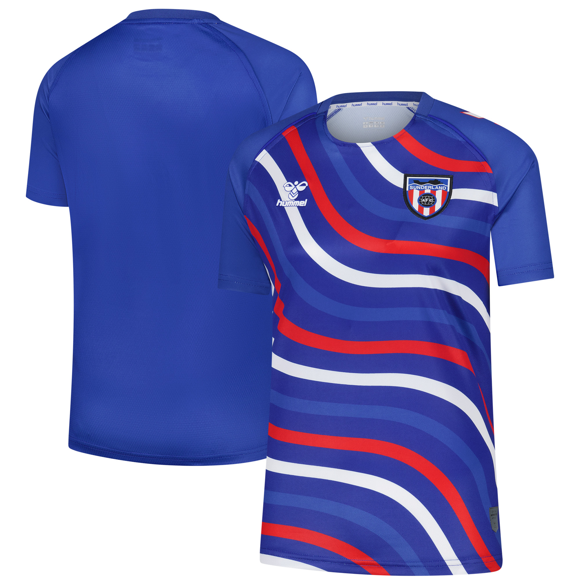 Sunderland Hummel Auswärts-Pre-Match-Trikot – Blau – Damen Image