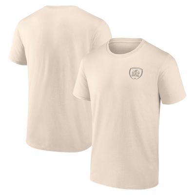 Barnsley FC Essentials T-Shirt zum Überziehen mit kleinem Vintage-Wappen – Weißgrau – Herren Image