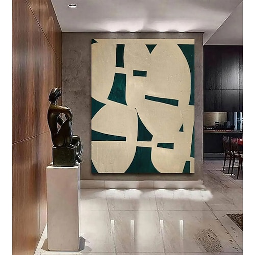 handgefertigte Ölgemälde Leinwand Wandkunst Dekoration moderne einfache abstrakte für Wohnkultur gerollt rahmenlose ungedehnte Malerei Image