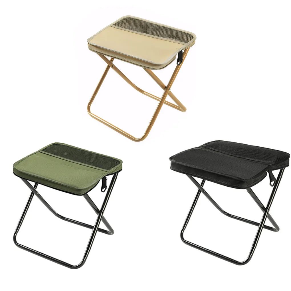 Campingstuhl Klappstuhl Tragbarer Klappstuhl Robust und langlebig Beide Hocker und Aufbewahrungstasche