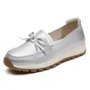 Neue große Damen-Schuhe aus 100 % Rindsleder, modisch, lässig, bequem, Sport, rutschfest, hochwertige Lederschuhe