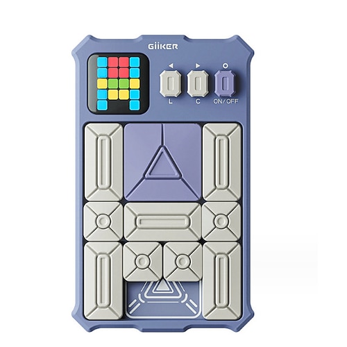 Timubikegiiker Super Rutsch-Puzzle-Spiel mehr als 500 verbesserte Herausforderungs-Gehirnspielzeuge Lernspielzeuge Bildung Reise STEM Spielzeuge Geburtstagsgeschenke F Weihnachtsgeschenk Image