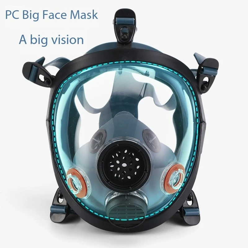 Funktion zur chemischen Brandschutz, Vollgesichtsschutzmaske, Maske für Säure- und Alkalgas und Schutzmaske für giftige Gase Image