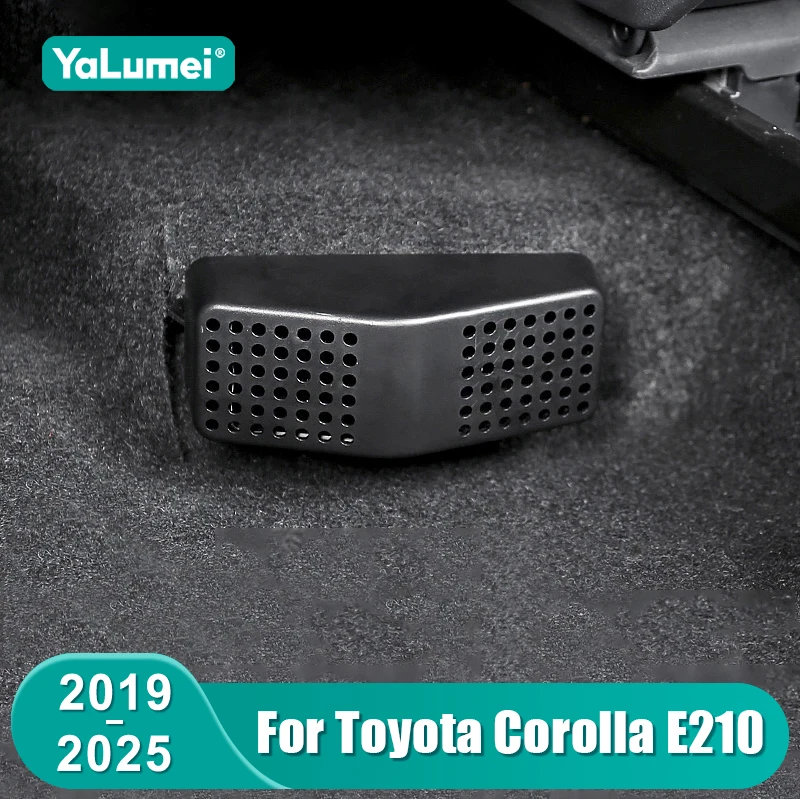 Für Toyota Corolla E210 2019 2020 2021 2022 2023 2024 2025 Hybrid Auto Hinten Sitz Unter Air Vent kanal Outlet Abdeckung Zubehör Image