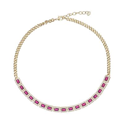 Eye Candy LA Cz Riley Dainty Necklace