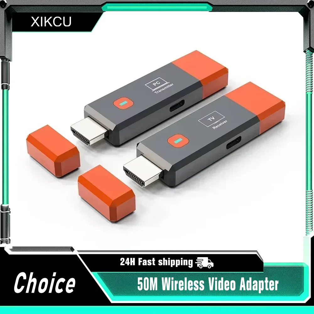 HDMI-Kompatibel Video Sender & Empfänger Extender Kit TV Stick Dongle Adapter Für PC Kamera Laptop Zu Projektor TV Monitor Image