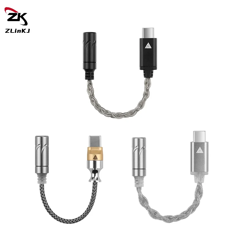 DAC Typ-C Zu 3,5mm Jack HiFi Audio Amp Adapter CX31993 Chip Audio Decoder Upgrade Kabel Für IPhone16/15 Samsung Xiaomi IPad Image