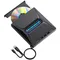 Nuovo-USB 3.0 Unità CD DVD esterna Unità CD/DVD portatile ad alta velocità +/-RW con lettore di schede SD, masterizzatore CD ROM e USB-C Conn