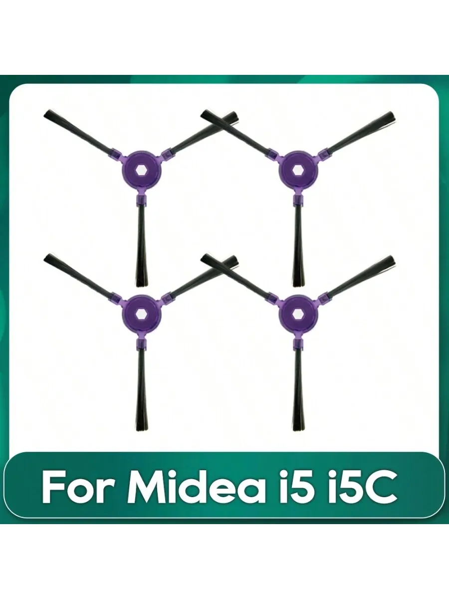 Kompatibel für Midea i5 / i5c Roboterstaubsauger, Seitenbürste, Hepa-Filter, Tücher, Lappen, Mopp, Ersatzteil, Zubehör Image