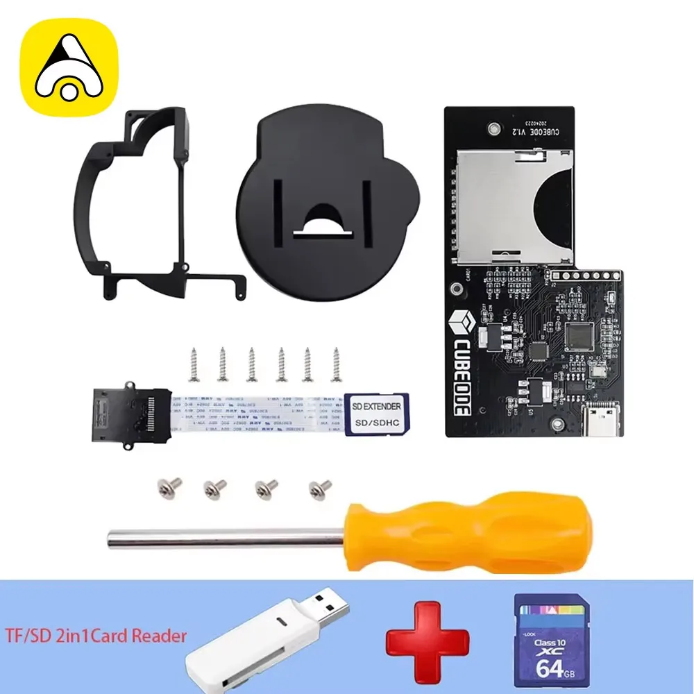 CUBEODE V1.2 Optisches Laufwerk Emulator Für Nintendo GameCube Swiss SD2SP2 Reader Für NGC GClaoder Mount Spielkonsole Image