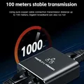 Switch Gigabit Ethernet 1 ingresso 2/3/4 uscita Splitter Rj45 Adattatore di estensione Gigabit LAN Connettore di rete 1000Mbps per PC portatile