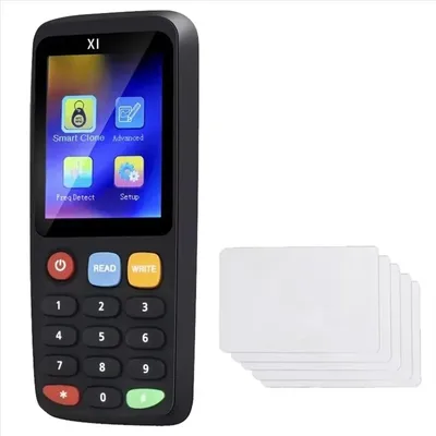 LBER X7 RFID Smart Chip NFC Decoder Duplicator Reader Writer+5XUID Card Tag Copier 125Khz 13.56Mhz Badge Token Clone Card