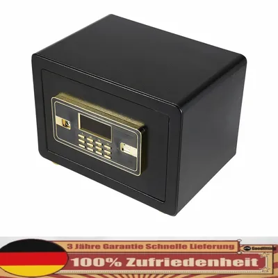 22L Safe Digital Safe for Home, Furniture Safe with Key, Safe Safe and Cash Box for Jewellery, Cash, Wall Safe for Home, Hotel
