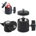 Testa a sfera universale per mini treppiede con adattatore a vite da 1/4 "per fotocamera digitale DSLR accessori per treppiedi con luce in streaming live