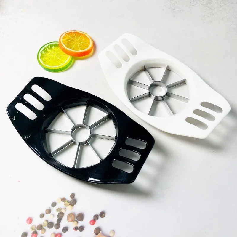 Einfache Obst Splitter Haushalt Küche Praktische Edelstahl Apple Schneiden Messer Acht Slicer Reinigung und Bequem Image