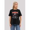 T-Shirt F4NT4STIC "Beastie Boys", Damen, Gr. M, schwarz (off schwarz), Obermaterial: 100% Baumwolle, casual, oversize, Rundhals, Kurzarm ohne Bündchen, Shirts, Streetwear Fashion