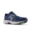 Walkingschuh NEW BALANCE "410 v8", Gr. 43, nb navy, vint, Textil, Synthetik, sportlich, Schuhe, Trailrunningschuh, Laufschuh