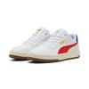 Sneaker PUMA "CAVEN 2.0 RETRO JR", Gr. 35,5, puma weiß, for all time rot, gum, Synthetik, sportlich, Schuhe
