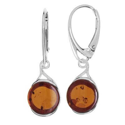 Paar Ohrhänger OSTSEE-SCHMUCK "Ostsee-Schmuck Ohrhänger Tira Ohrhänger Tira", weiß, Ohrringe, Damen, 33 x 10mm, Silber 925 (Sterlingsilber) Image