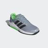 Trainingsschuh ADIDAS PERFORMANCE "DROPSET BASE .", Gr. 46, halo silber, lime burst, core schwarz, Textil, sportlich, Schuhe