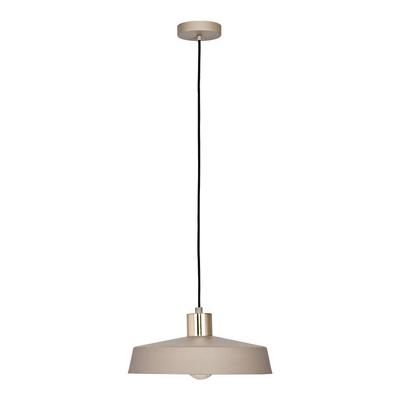 EGLO Hängeleuchte "VALDIOLA", beige (sandfarben, messing, gebürstet), Ø 36,00cm H: 110,00cm, Lampen, Deckenlampe, Metall in Sandfarben und Messing-Gebürstet, E27 Fassung Image