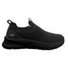 Sneaker KANGAROOS "K-NJ DASH", Gr. 40, schwarz (jet schwarz, mono), Textil, Synthetik, sportlich, Schuhe