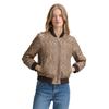 Bomberjacke TOM TAILOR DENIM, Damen, Gr. L (40), tonal leo print, Obermaterial: 100% Polyester. Futter: 100% Polyester, animal-print, casual, regular fit taillenbedeckt, Langarm Rippbündchen, Jacken, mit Strukurmuster