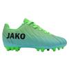 Fußballschuh JAKO "J-SFG SWEEPER", Gr. 28, neon grün, ocean, Synthetik, sportlich, Schuhe, für Rasenplätze
