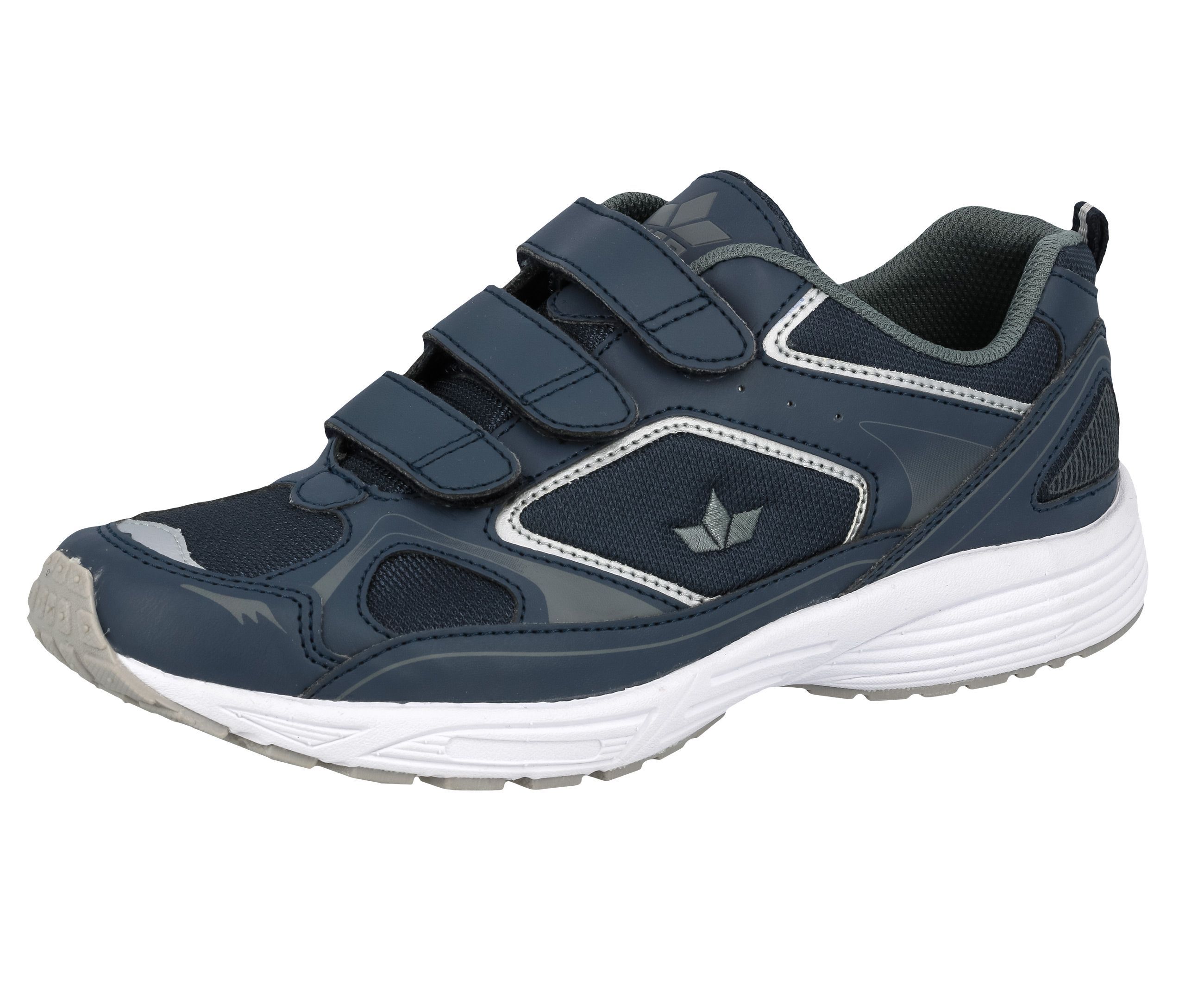 Laufschuh LICO "Joggingschuh Silas V", Herren, Gr. 39, blau, Synthetik, Schuhe Laufschuh