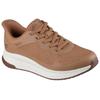 Slip-On Sneaker SKECHERS "BOBS SQUAD 4", Herren, Gr. 39, braun, Synthetik, Textil, casual, Schuhe, Trainingsschuh, Sneaker, Schnürschuh zum einfachen reinschlupfen