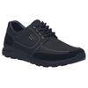 Schnürschuh JOSEF SEIBEL "Marley 51", Herren, Gr. 40, schwarz, Nubukleder, Veloursleder, casual, Schuhe, Sneaker, Komfortschuh mit Wechselfußbett