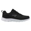 Sneaker KANGAROOS "K-RF JONNA", Gr. 42, schwarz-weiß (jet schwarz, weiß), Synthetik, sportlich, Schuhe
